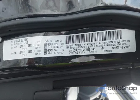 2015 Jeep Cherokee Latitude z USA, uszkodzony, nr VIN 1C4PJMCB3FW768335